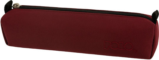 Polo Roll Cord Κασετίνα Βαρελάκι Burgundy