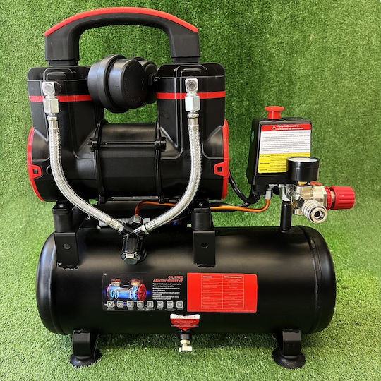 Antei Mobile 65 Single-Phase Air Compressors with Power 1.2hp and Airtank 8lt 060-095-0010