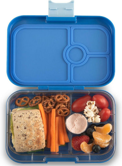 Yumbox Plastic Kids' Food Container Blue