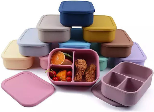 Baby Donkey Recipient pentru copii din silicon 0.4lt Roz x x 6buc