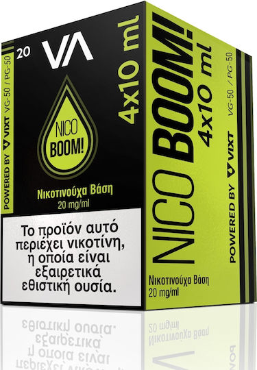 Innovation Nico Boom Nicotină 20mg 70/30 VG/PG 4 x 10ml