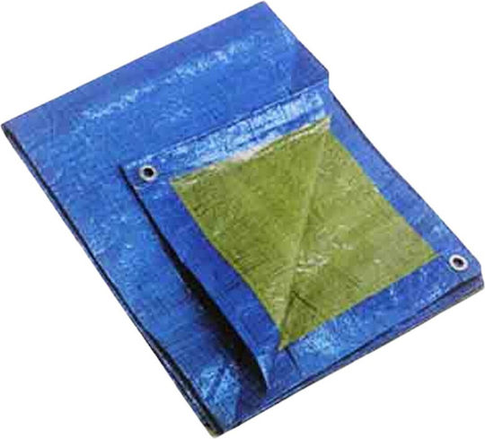 Krausmann Waterproof Tarpaulin 65gr/m² 4x5m. Light Type Green