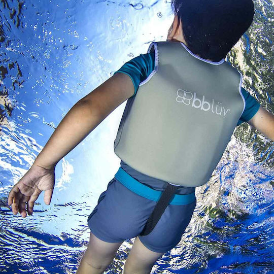 Bbluv Kids' Life Jacket Neoprene with Removable Bricks Gray Naj