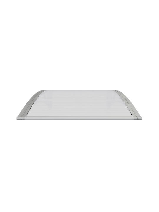vidaXL Πολυκαρβονικό Στέγαστρο Π100xΒ80cm