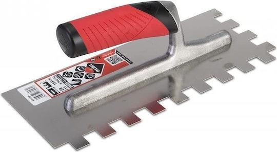 Rubi Tile Spatula Inox Serrated 280x15mm with Plastic Handle 76947