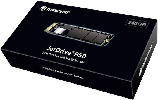 Transcend JetDrive 850 SSD 240GB τύπου Blade με σύνδεση PCI Express 3.0 TS240GJDM850