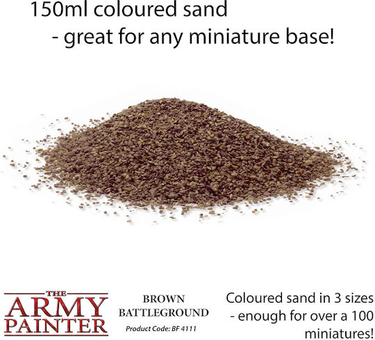 The Army Painter Brown Battleground Modellierungs Zubehör 1Stück