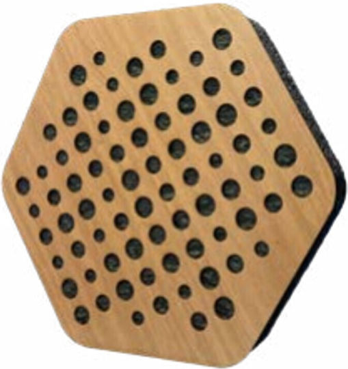 Alphacoustic Hexa Bubble Audio Treatment Material 6 Pieces 43.5cm x 39cm