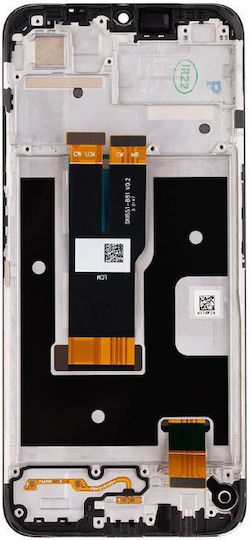 Realme Οθόνη mit Touch-Mechanismus und Rahmen für Realme C31 (Schwarz)