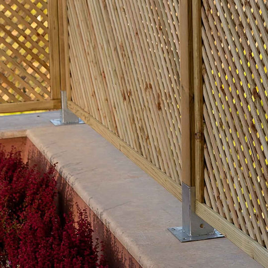 Showood Base for Pergola made of Metal 15x9.1cm 1pcs No 9