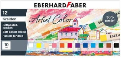 Eberhard Faber 10mm Σετ Κηρομπογιές Ξηροπαστέλ 12τμχ