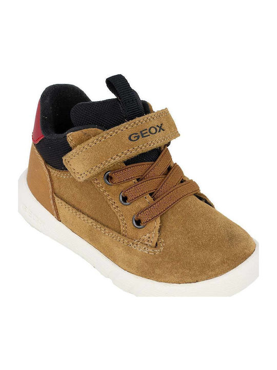 B Hyroo Παιδικά Sneakers High με Σκρατς Ταμπά