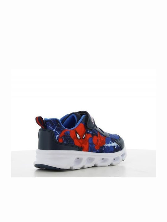 Marvel Kids Sneakers with Lights Blue