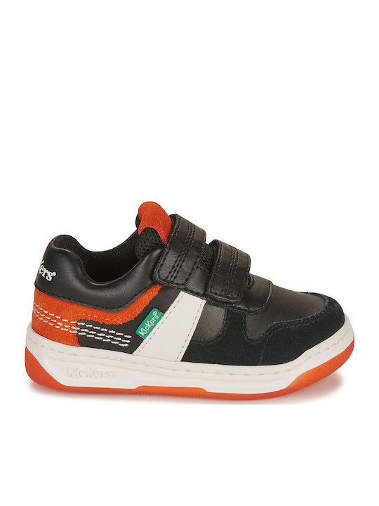 Παιδικά Sneakers με Σκρατς Μαύρα