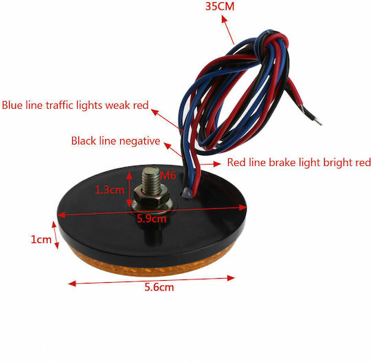 Λάμπα Αυτοκινήτου LED 8000K Ψυχρό Λευκό 12V 6W