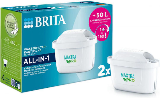 Brita Ανταλλακτικό Φίλτρο Νερού για Κανάτα Maxtra Pro All-in-1 2τμχ