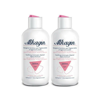 Alkagin Soothing Intimate Cleanser Intimate Area Cleansing Gel 2 x 250ml