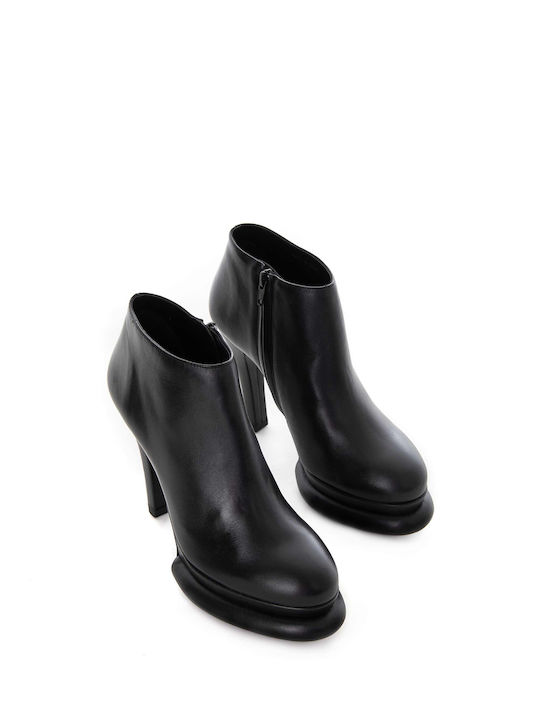 Paloma Barceló Damen Oxford-Stiefeletten Schwarz