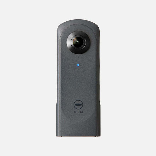 Ricoh Theta X 2023 46GB Action Camera 5K Λήψης 360° με Οθόνη Αφής 2.25" και Wi-Fi Μαύρη