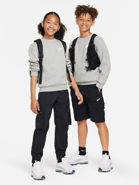 Fleece Kids Sweatshirt Gray Sportswear Club