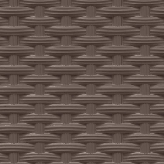 vidaXL Set of 4 Plastic Brown Planter Boxes 30cm