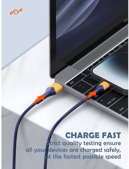 Ldnio LS802 USB 2.0 Kabel USB-C männlich - USB-C 30W Weiß 2m