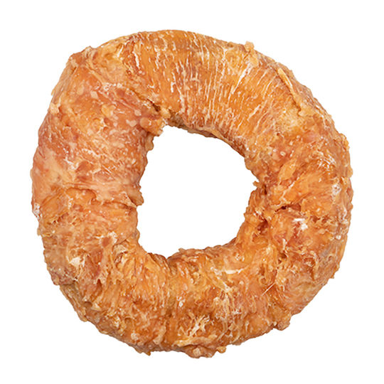 Voskes Voeders Chewing Ring Rawhide Κόκκαλο για Σκύλους με Γεύση Κοτόπουλο 12.5εκ.