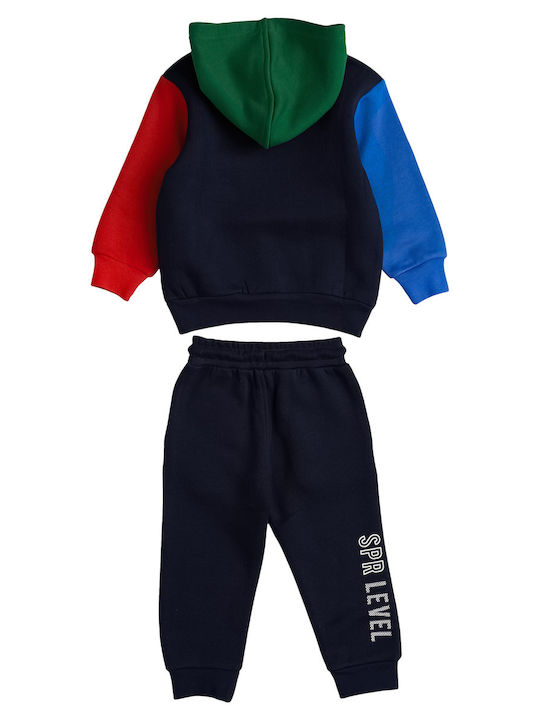 Sprint Kids Sweatpants Set Blue 2pcs