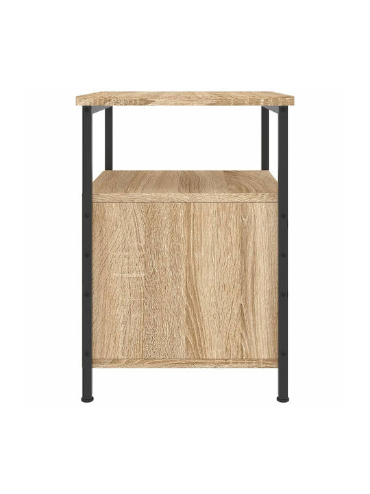 Wooden Bedside Table 34x35.5x50cm