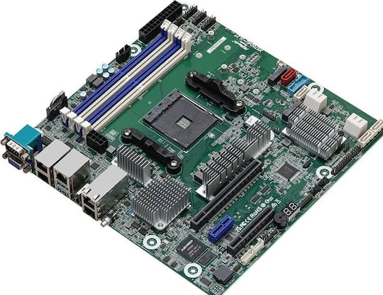 ASRock X570D4U-2L2T/BCM Mainboard Micro ATX mit AMD AM4 Sockel