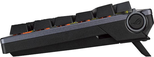 Asus ROG Azoth Fără fir Gaming Tastatură 75% cu ROG NX Red comutatoare și iluminare RGB (Engleză US)