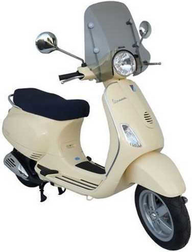 Fabbri Затъмнен визьор Мотоциклет за Piaggio Свобода / Веспа 2138/LD
