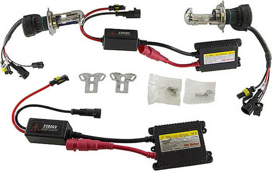 Auto Gs Xenon Сет за Осветление Big Ballast H3 12V 6000К Хладно бяло