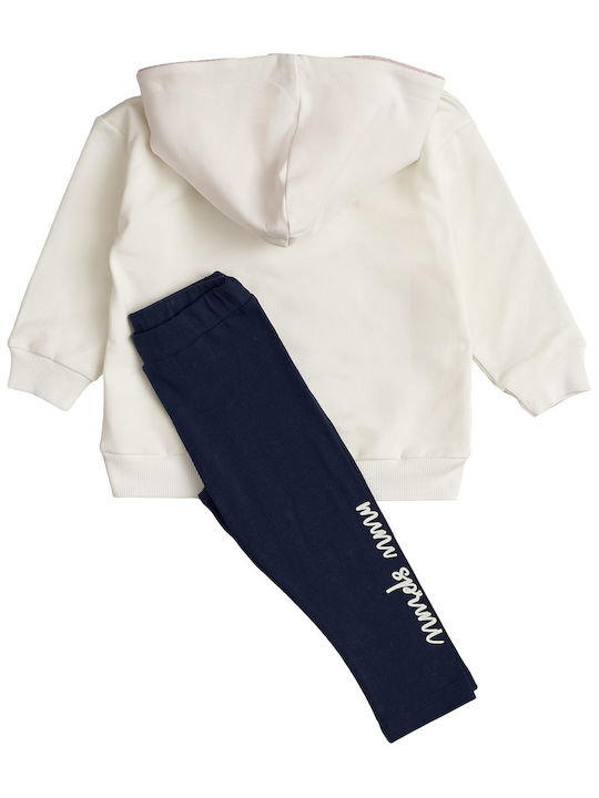 Sprint Kids Set with Leggings Winter 2pcs White