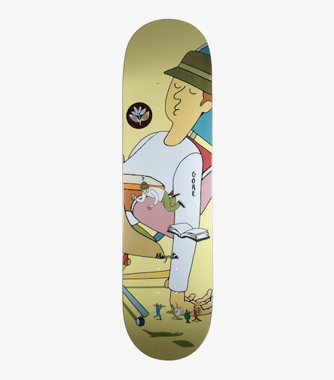 Magenta 8.25" Σανίδα Shortboard Κίτρινη