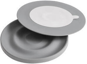 Fiboo Bowl Base Πλαστικό Σουπλά για Σκύλο & Γάτα με Βάση σε Γκρι Χρώμα