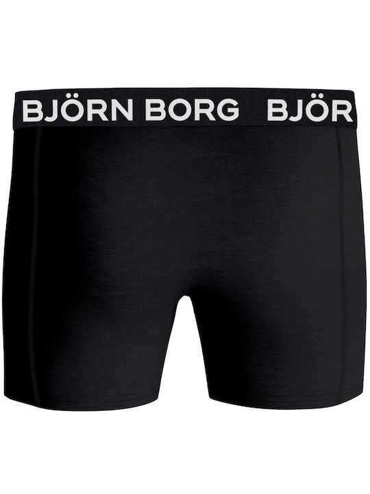 Björn Borg Ανδρικά Μποξεράκια Μαύρα 2Pack
