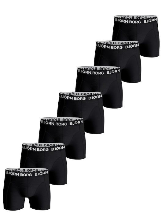 Men's Boxers Black 7Pack