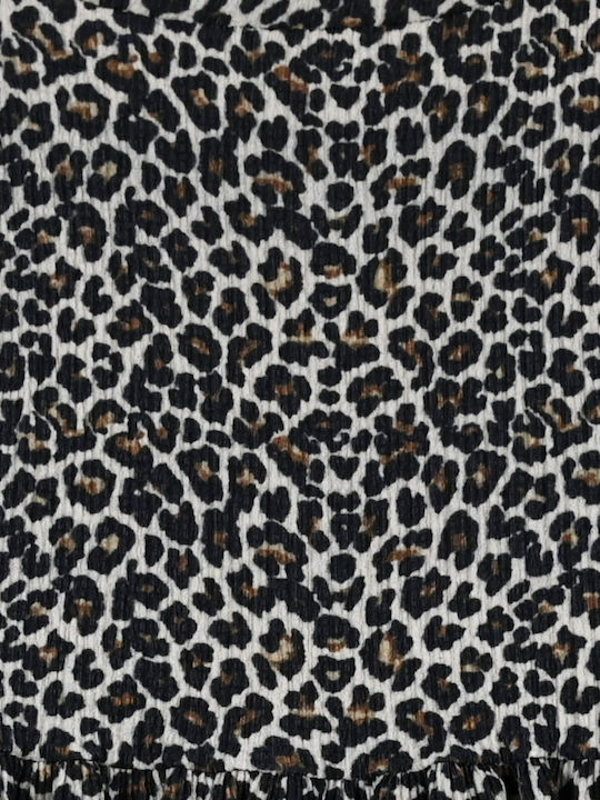 Rochie pentru Copii Mânecă lungă Animal Print Multicolor