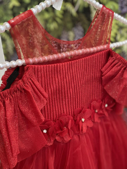 Kinderkleid Rot