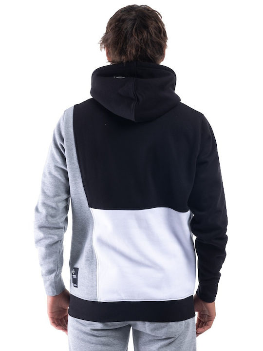 District75 Men's Sweatshirt with Hood Black