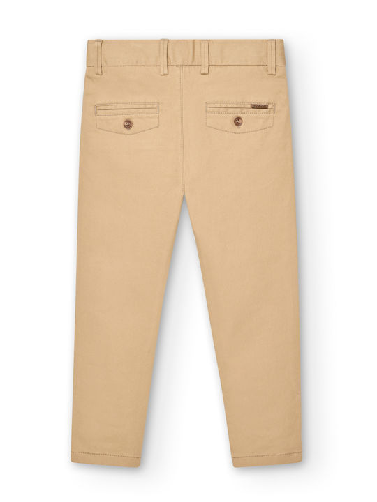 Boboli Boys Fabric Trouser Brown