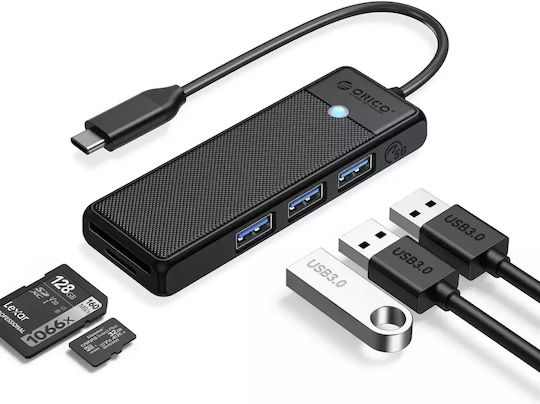 Orico USB 3.0 3 Port Hub with USB-C Connection