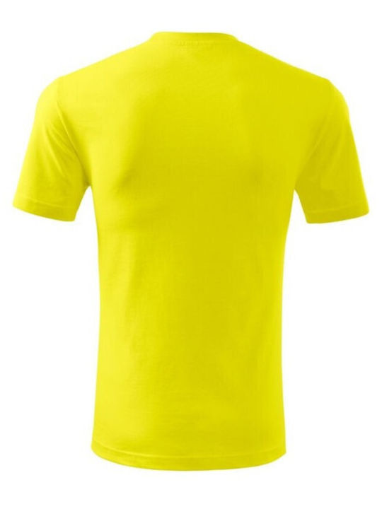 Malfini Werbe-T-Shirt in Gelb Farbe