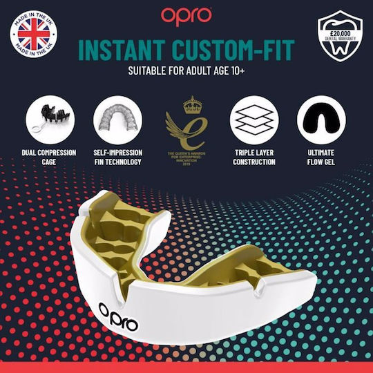 Opro Senior Protective Mouth Guard Red OP185