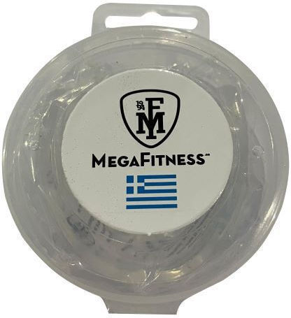 MegaFitness Senior Protective Mouth Guard with Case Transparent 123455