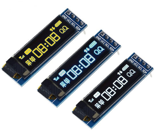 Haitronic Οθόνη OLED 0.91" (HS1124-WH)