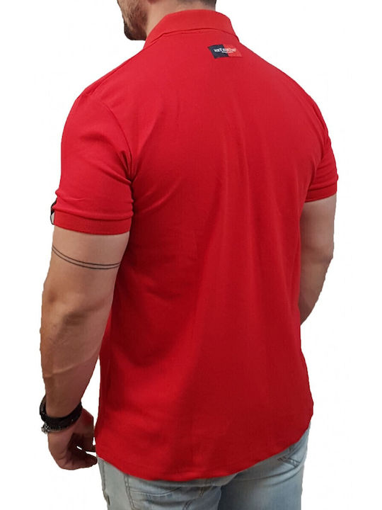 Polo Short Sleeve Red Blouse
