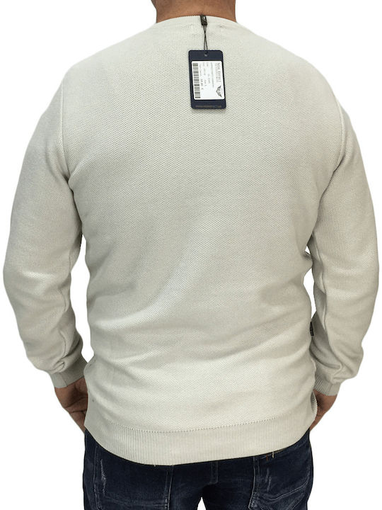 Side Effect Men's Long Sleeve Sweater White