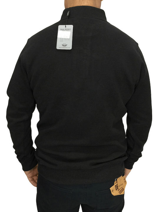 Side Effect Men's Long Sleeve Sweater Polo COFFEE DROPS